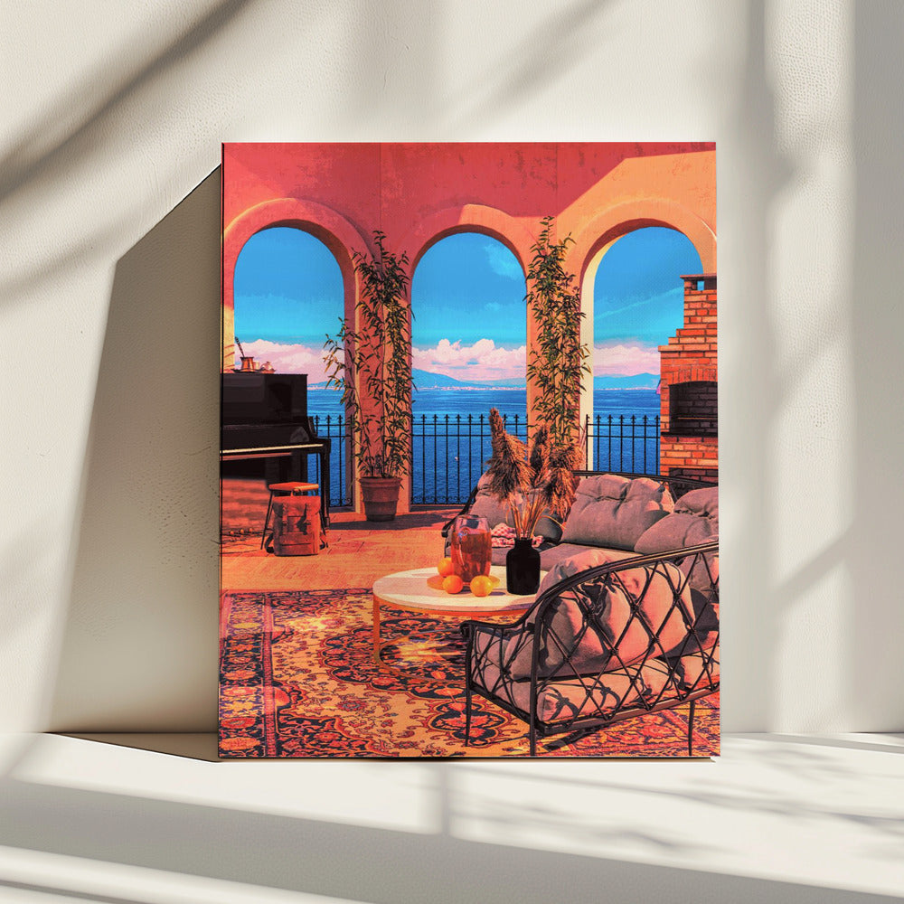 Piano Terrace | Canvas