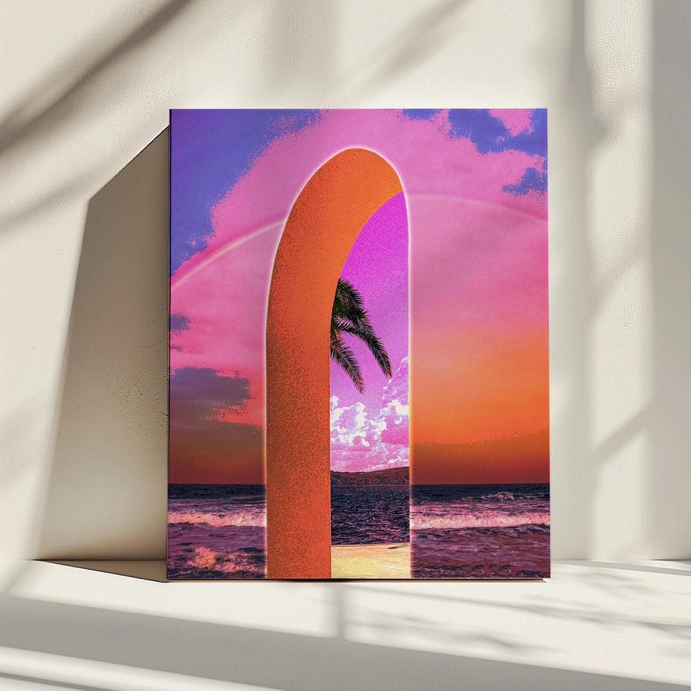 Portal Vaporwave | Canvas