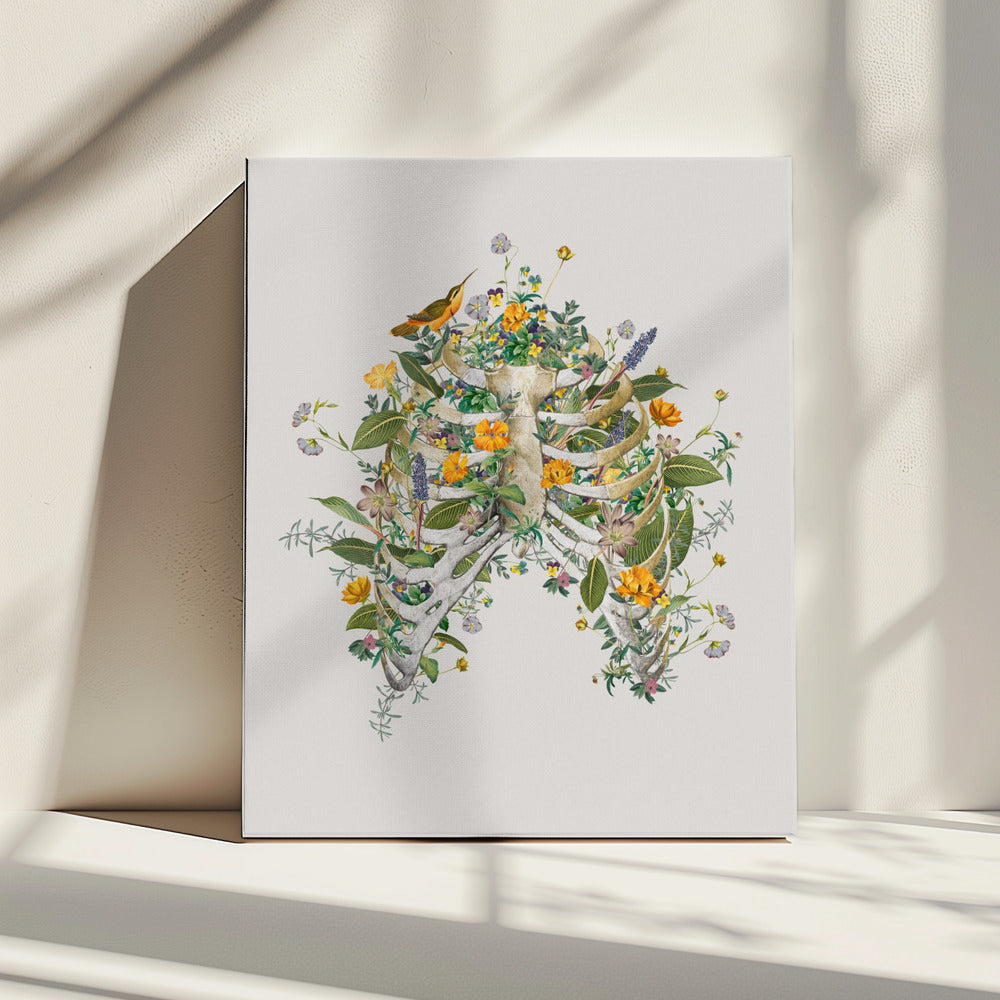 Floral thorax | Canvas
