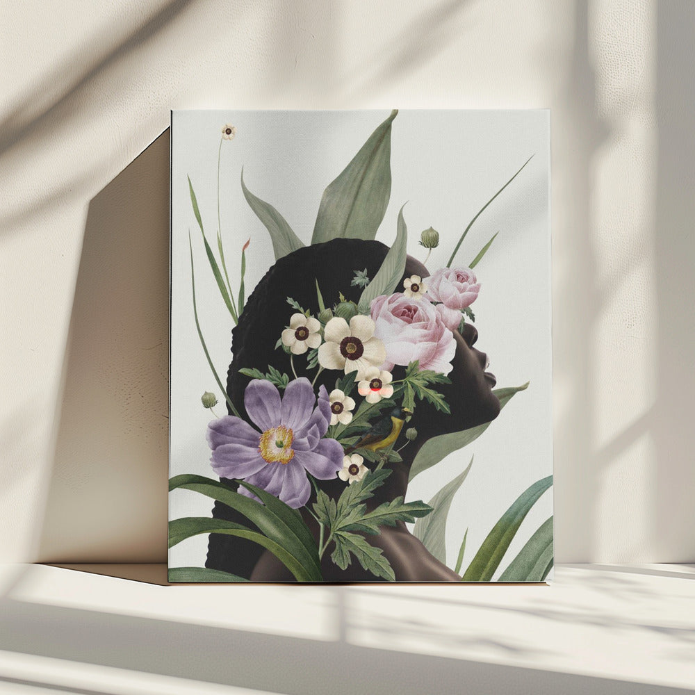 Purple flower | Canvas