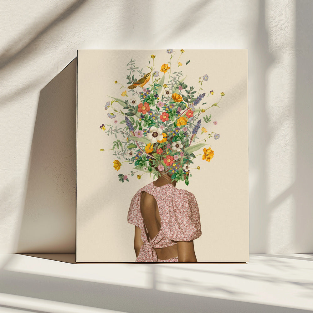 Wildflower bouquet | Canvas