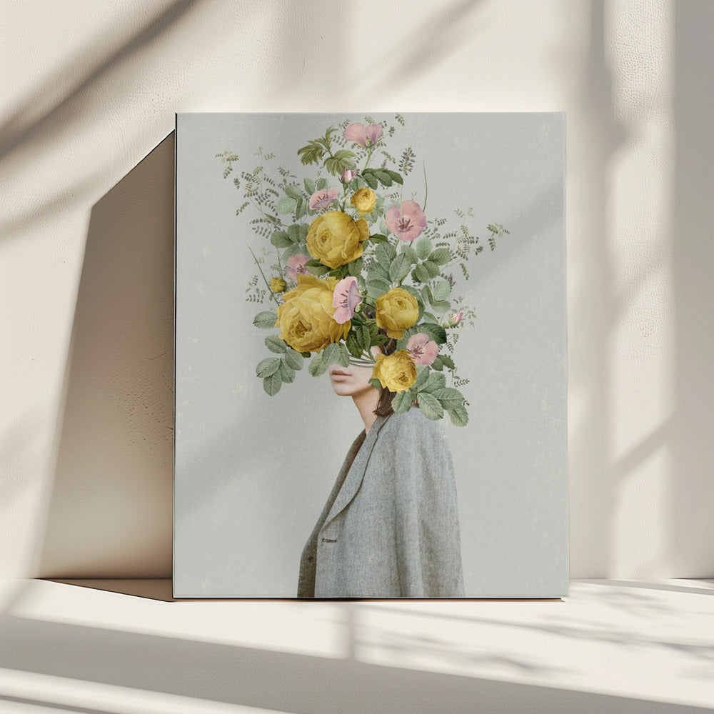 Yellow bouquet | Canvas