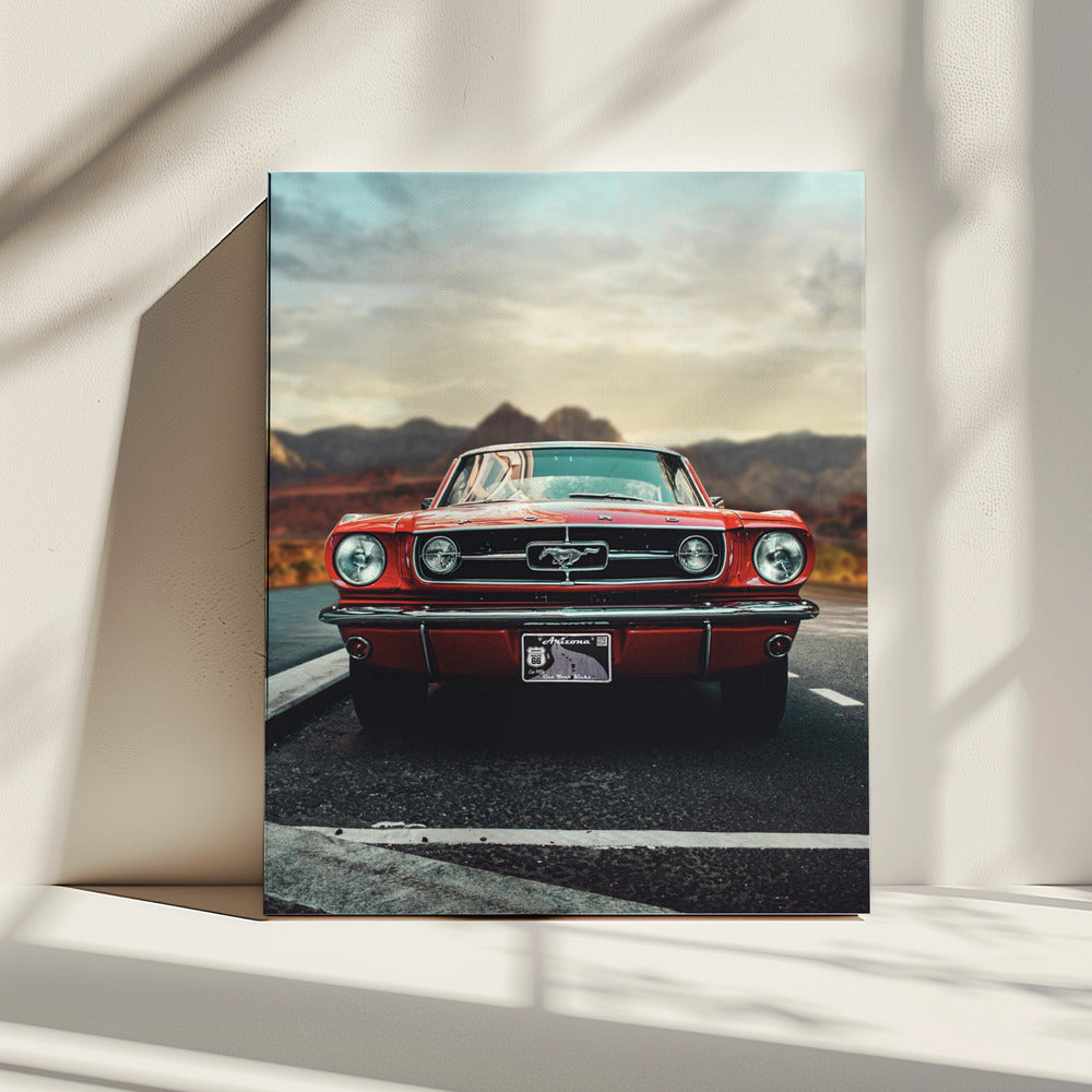Vintage Car Love | Canvas