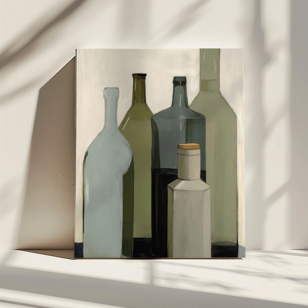 Bottled Stillness | Canvas