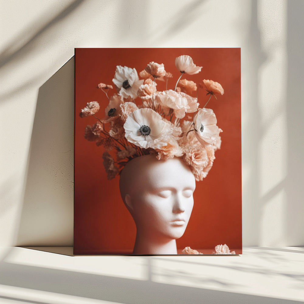 Floral Contemplation | Canvas