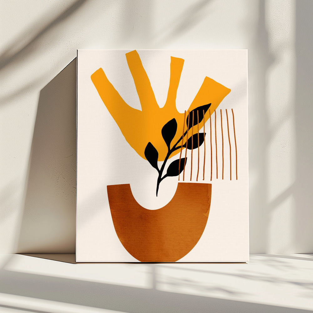 Sunshine Flower No.5 | Canvas