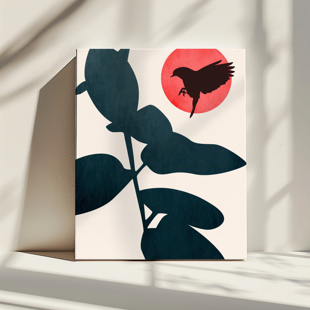 Japanese Bird | Canvas