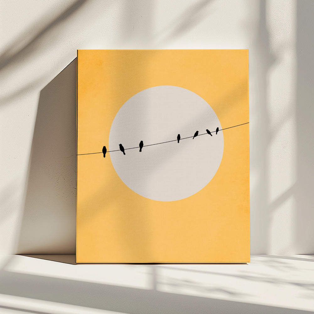 Chirping and Chilling | Canvas