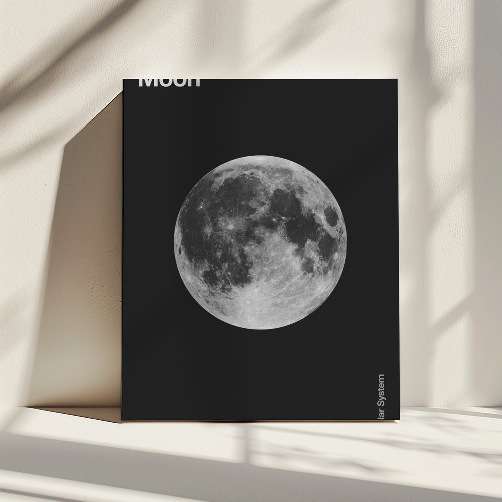 Solar System Moon | Canvas