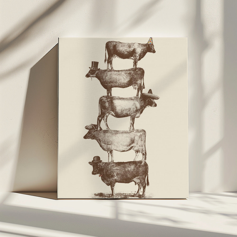 Cow Cow Nuts | Canvas