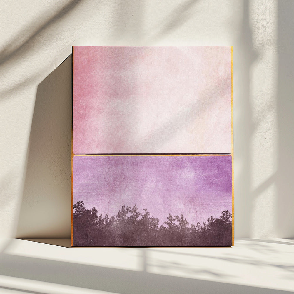 Pink and Yellow 1 | Canvas