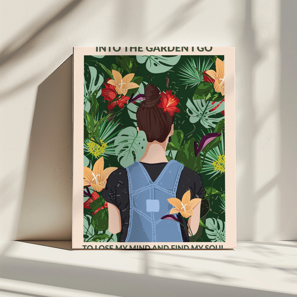 Into the Garden Standard Wall Art | Canvas