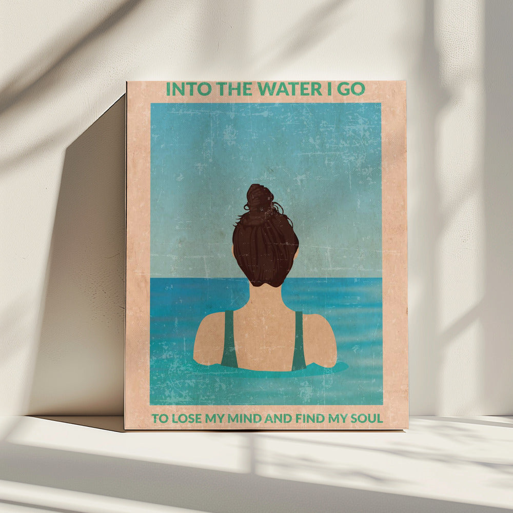 Into the Water Standard Wall Art | Canvas