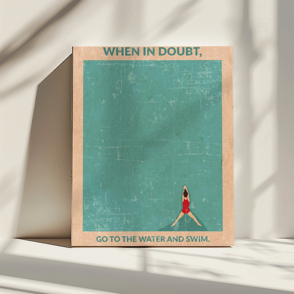 Open Water Standard Wall Art | Canvas