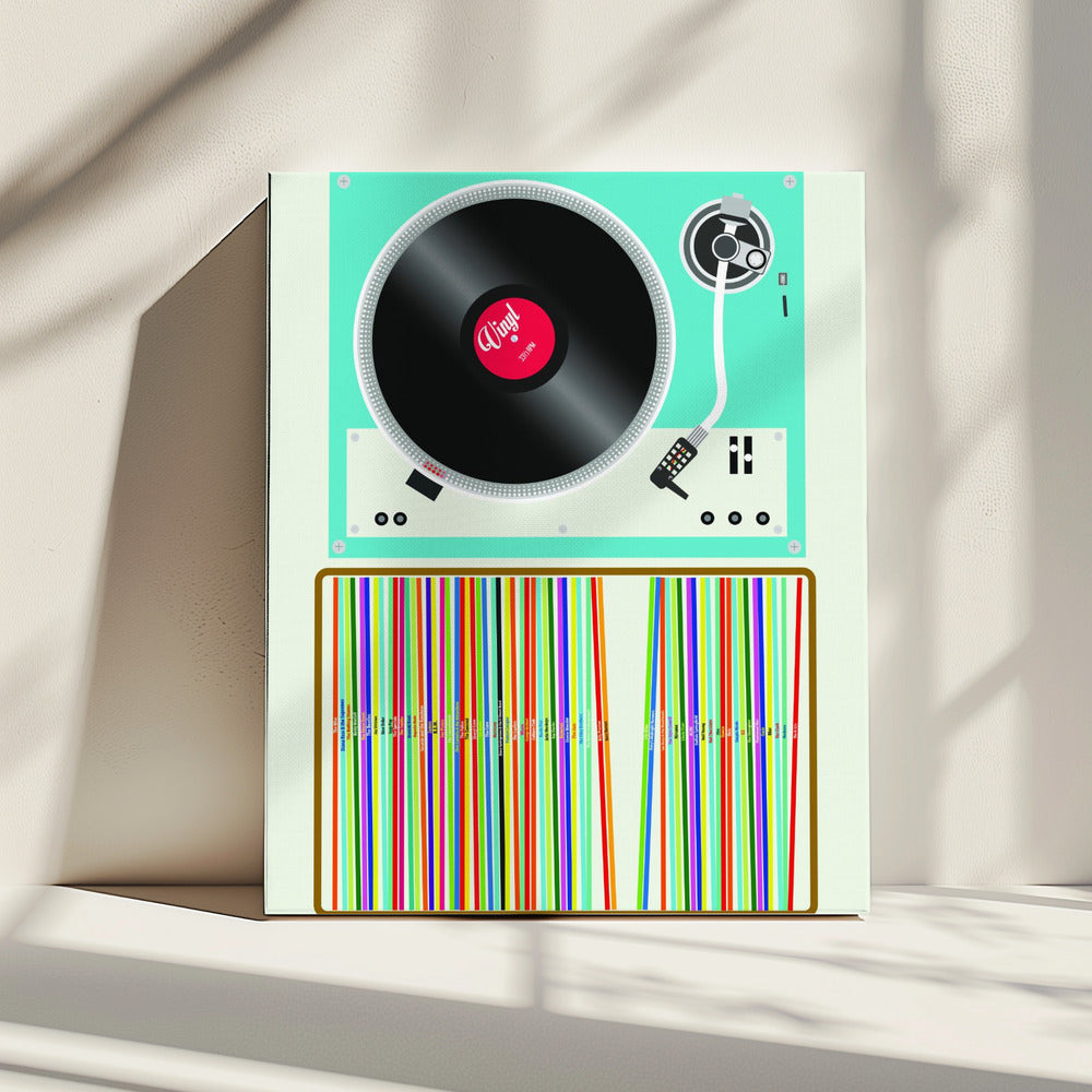 Vinyl Stack | Canvas
