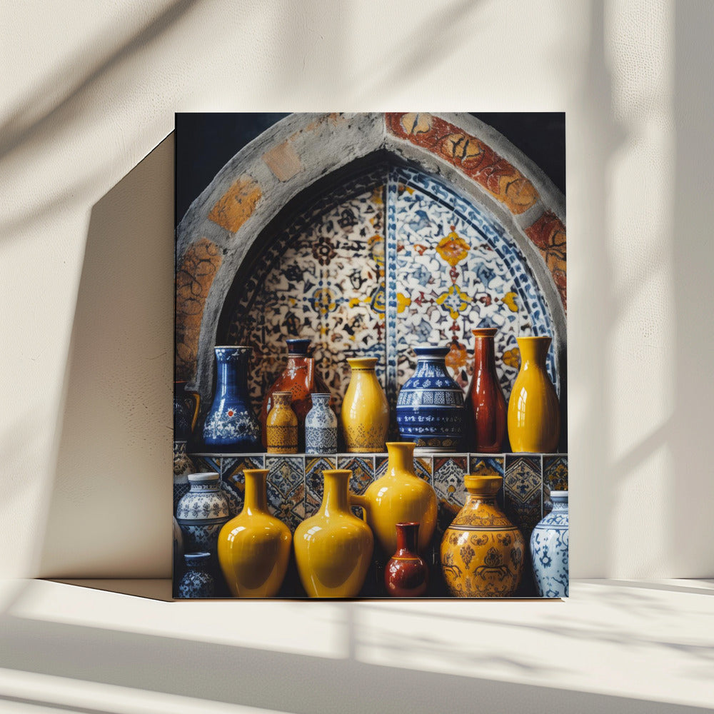 Vibrant Vessels | Canvas