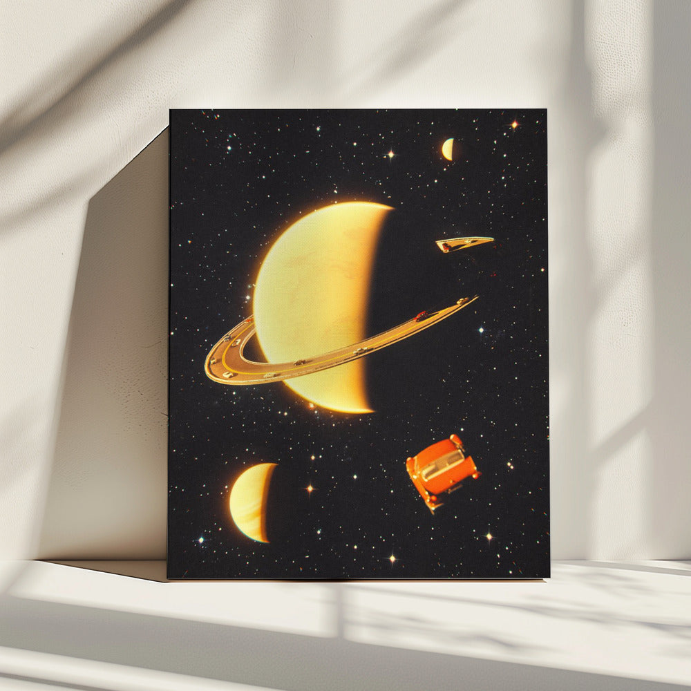 Rings of Saturn | Canvas