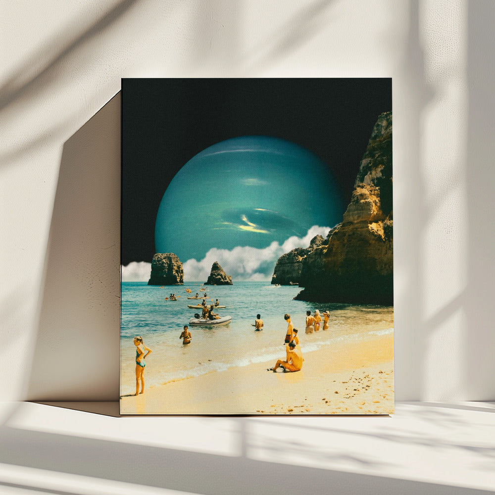 Space Beach | Canvas