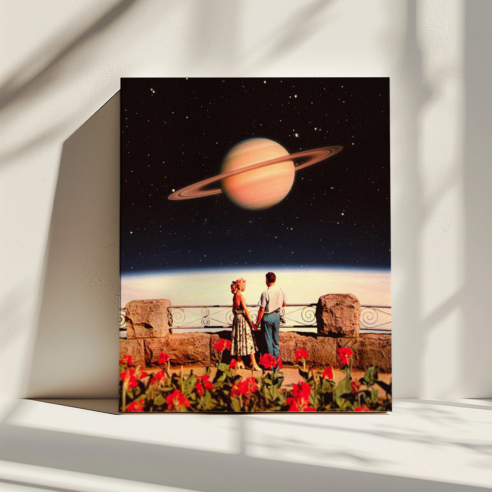 Lovers In Space | Canvas