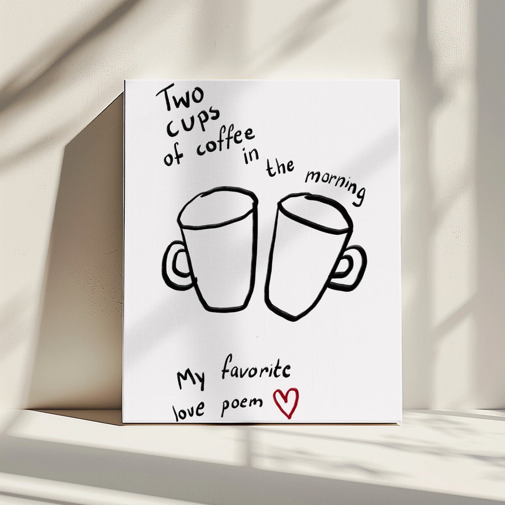 Morning Love Brew | Canvas