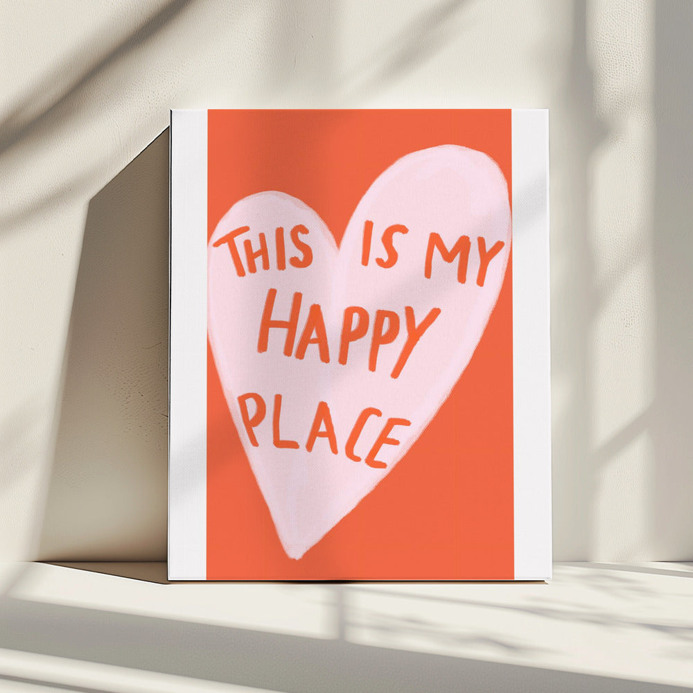 Happy Heart Message | Canvas