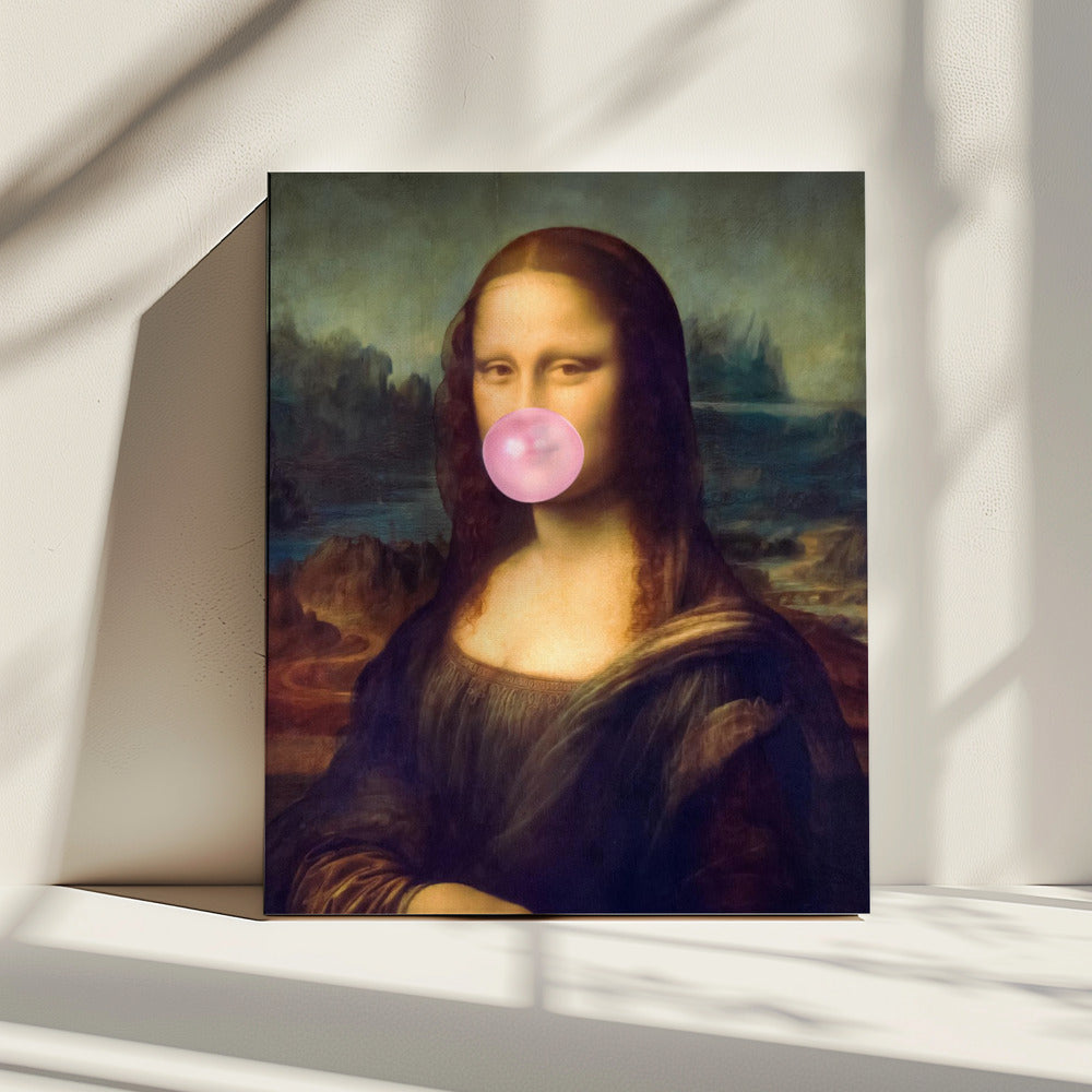 Mona Lisa Bubble Gum | Canvas