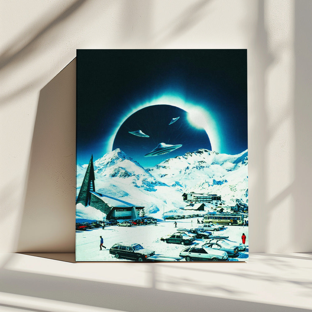 Winter Eclipse | Canvas