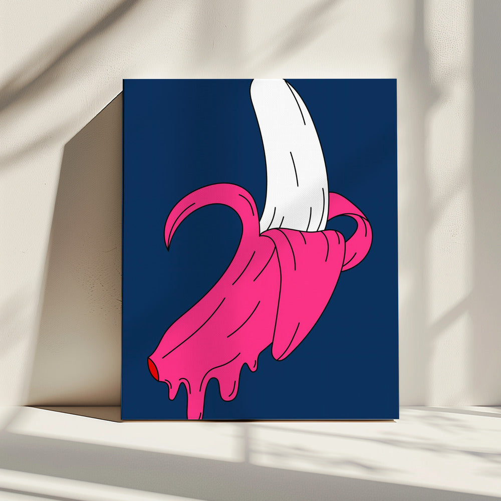 Melting Banana | Canvas