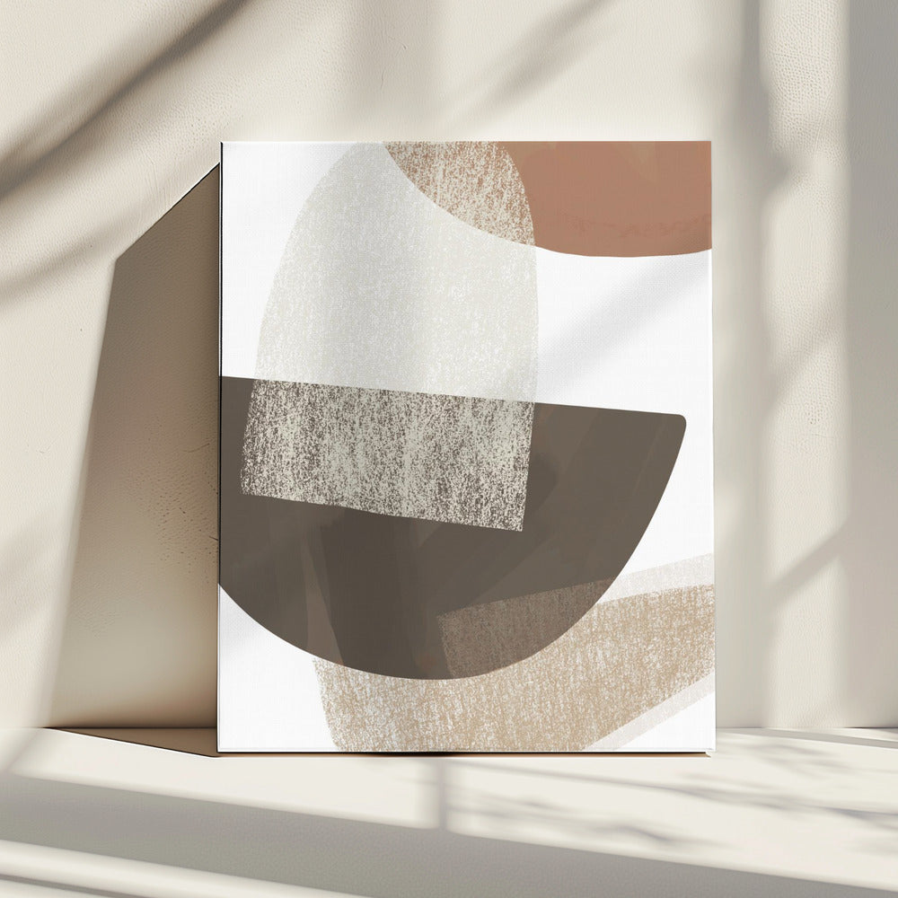 Earth Tone Geometric Art | Canvas