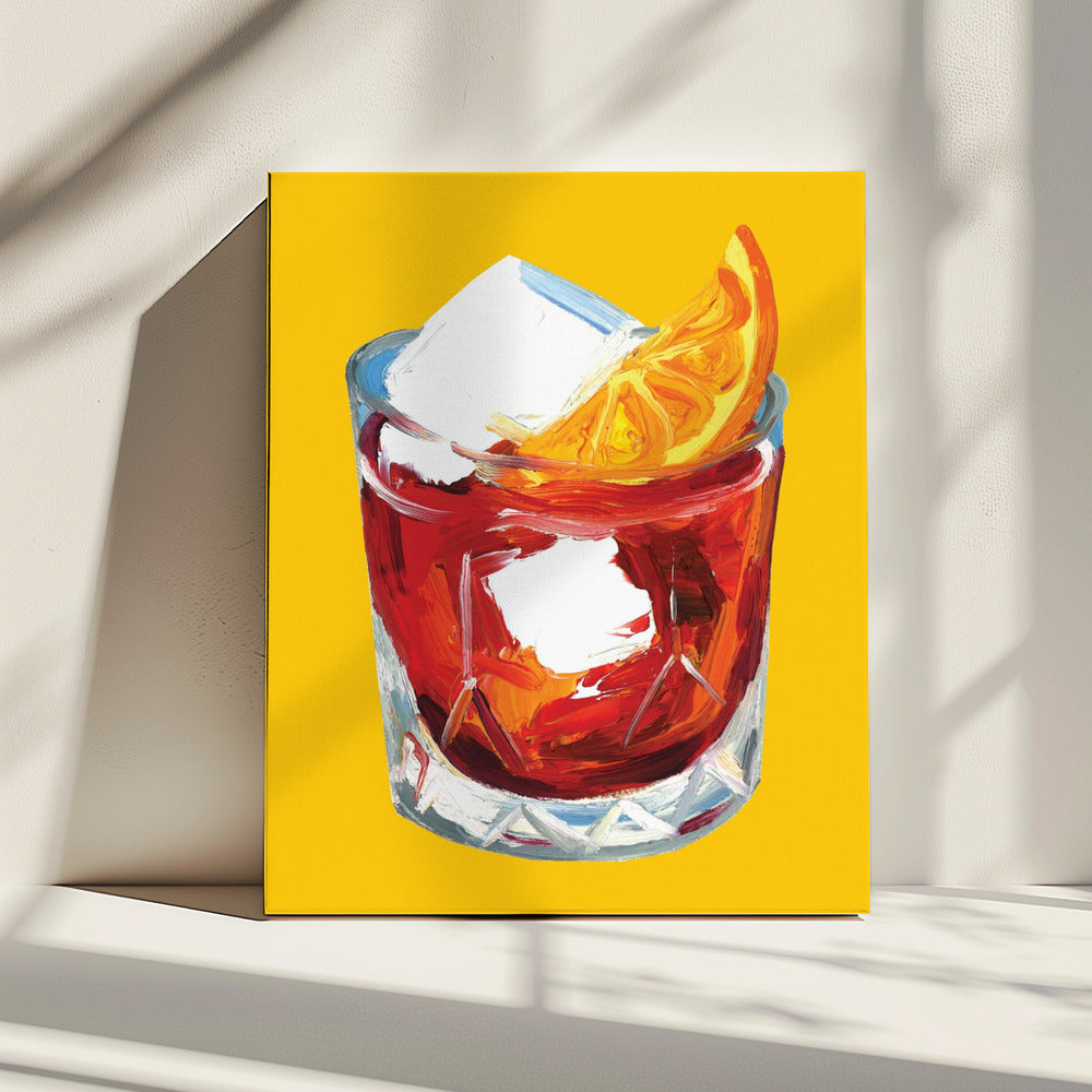 Negroni On Sunshine | Canvas