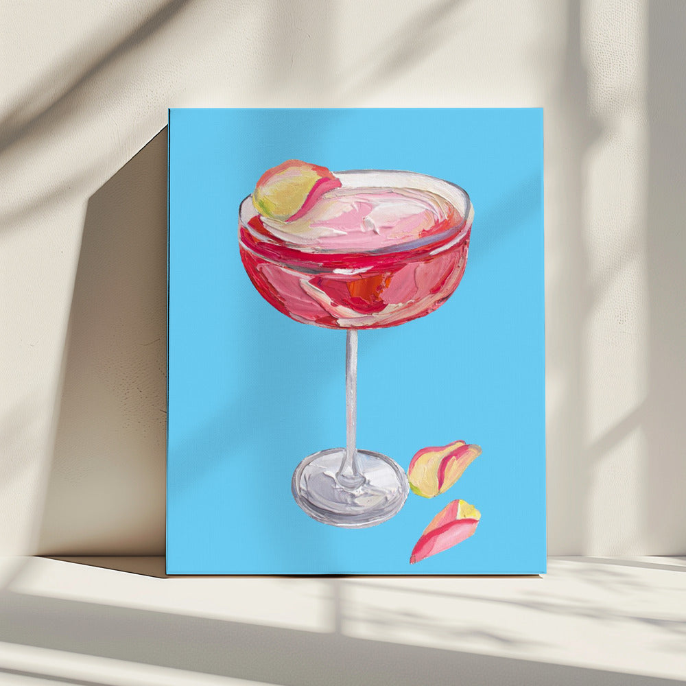 Sparkling Rose Gin Cocktail | Canvas