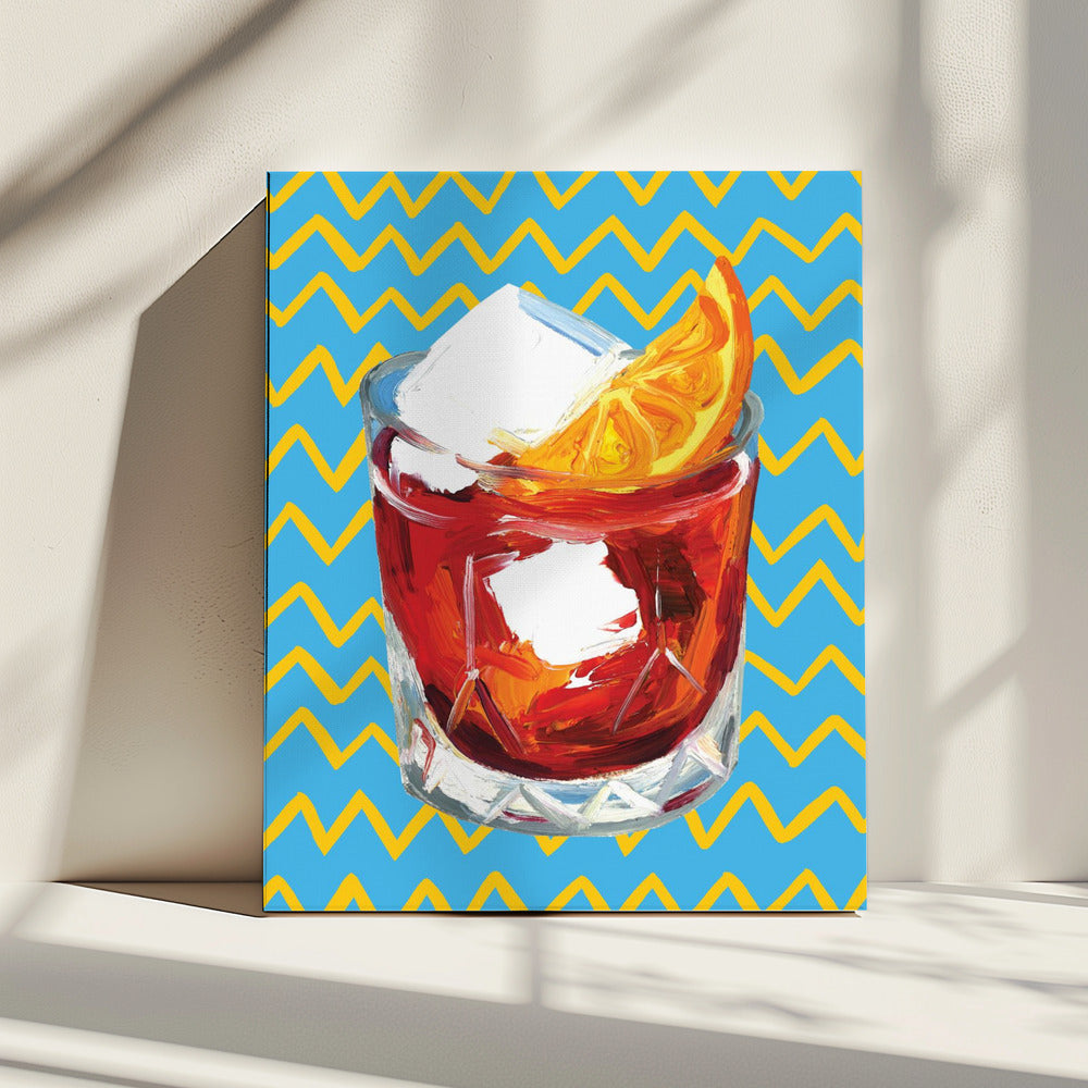 Negroni Blue | Canvas