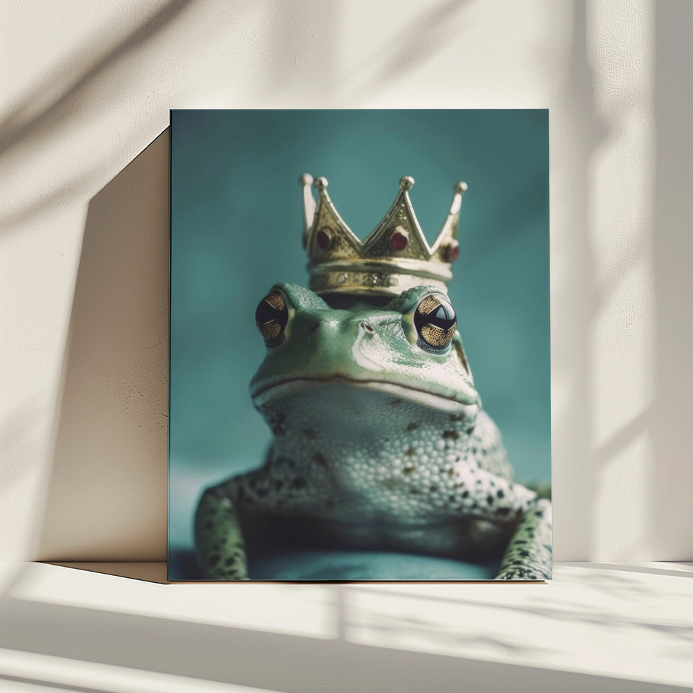 Regal Amphibian | Canvas