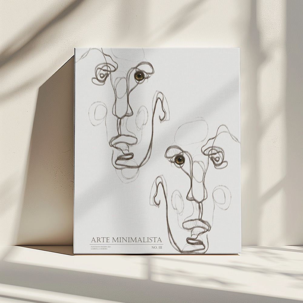 Arte Minimalista No 3 | Canvas