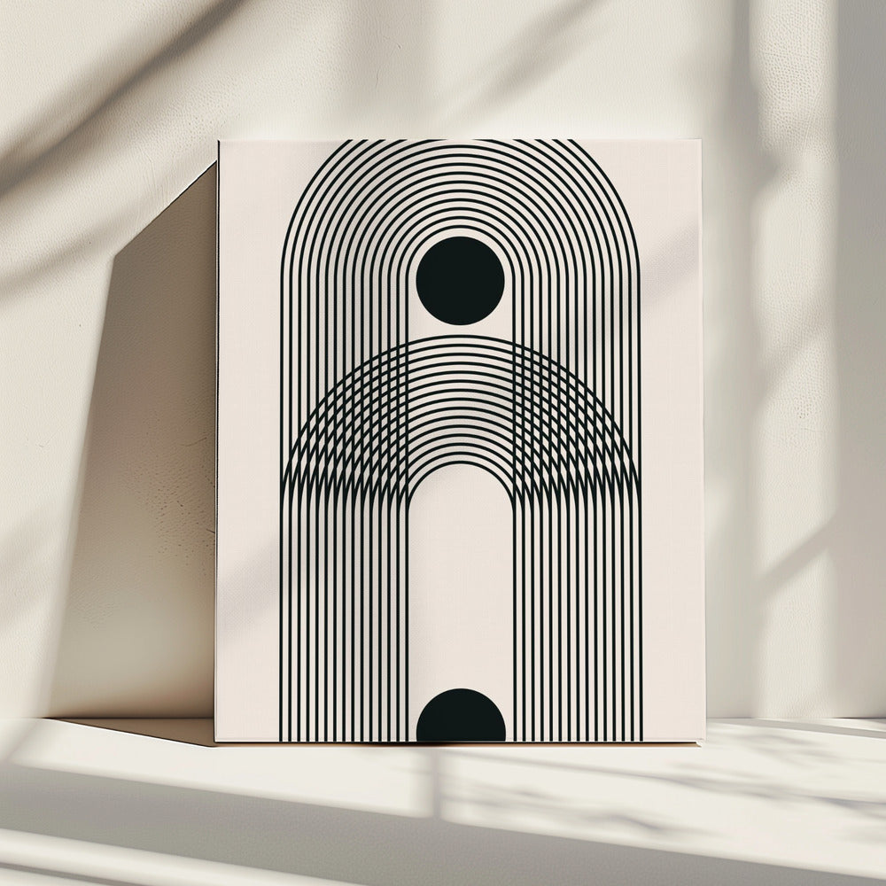 Black Boho Vibe Series #3 | Canvas