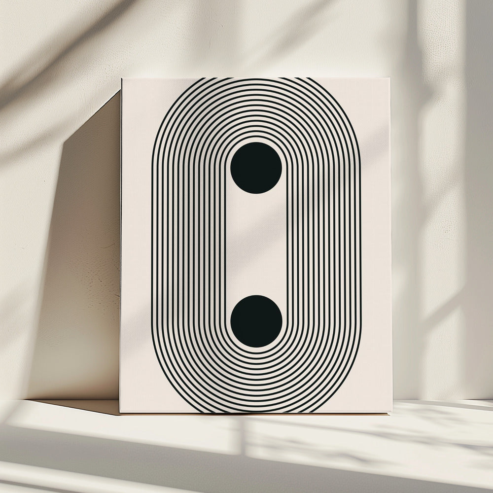 Black Boho Vibe Series #4 | Canvas