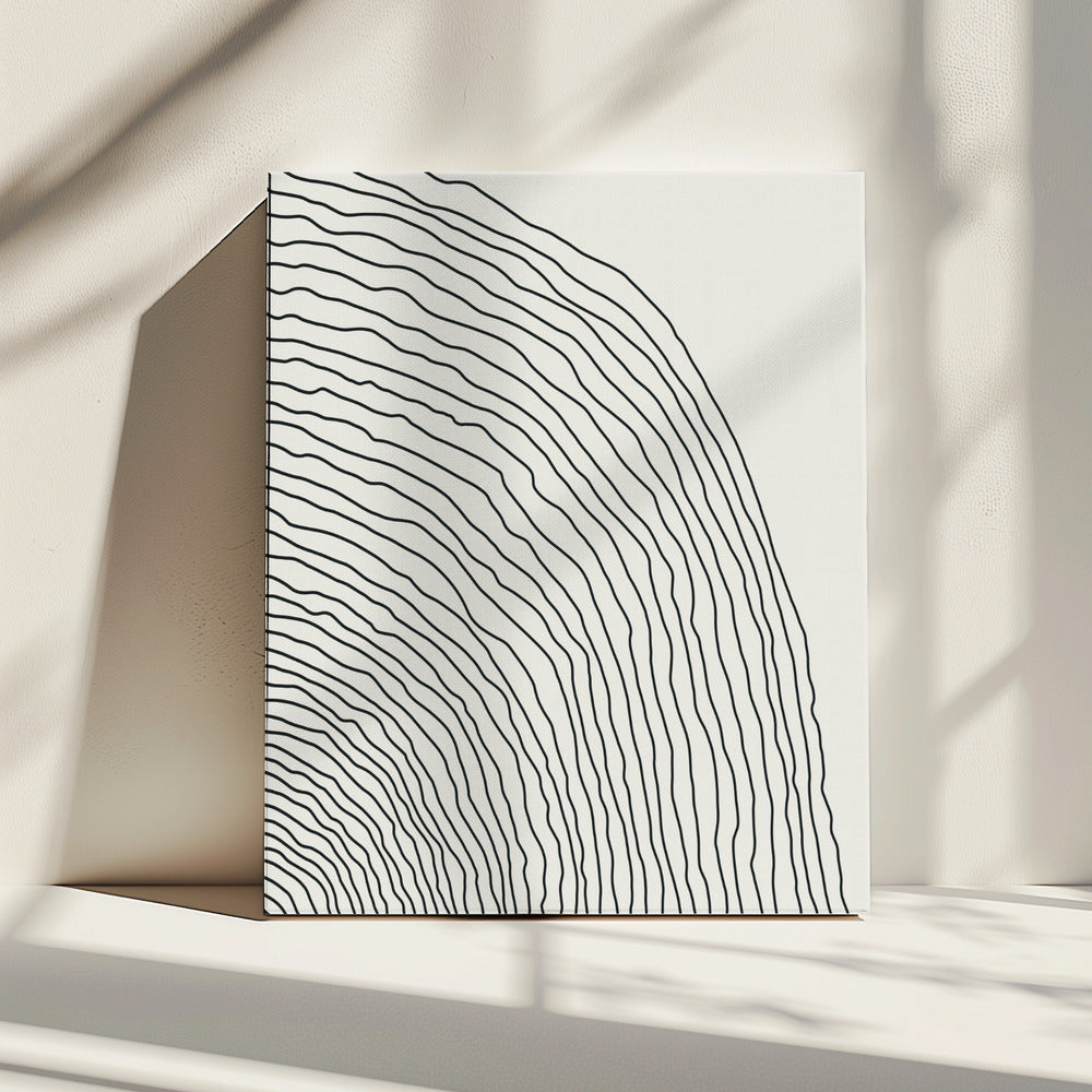 Boho Lines Series #7 | Canvas