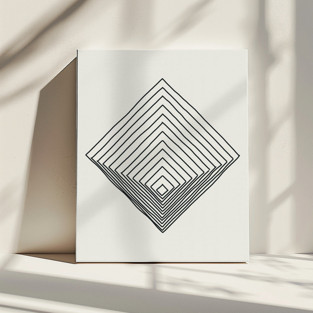 Imperfect Lines #1 | Canvas