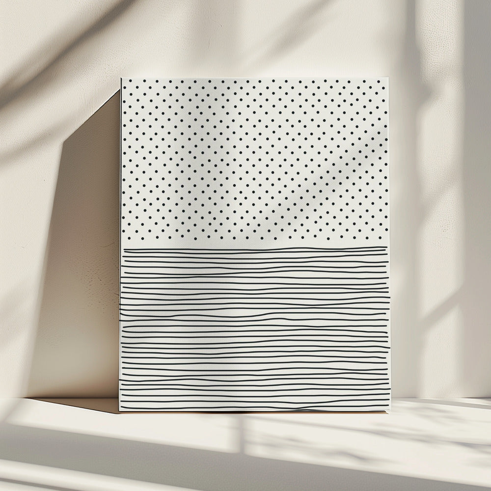 Minimal Line Vibes #1 | Canvas