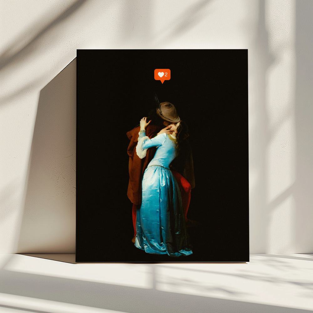 A Modern Kiss | Canvas