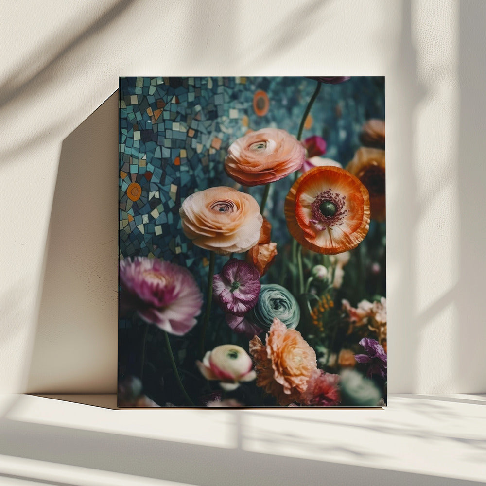 Mosaic Blooming | Canvas