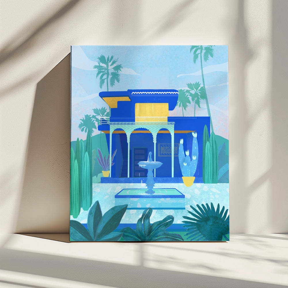 Moroccan Garden | Canvas