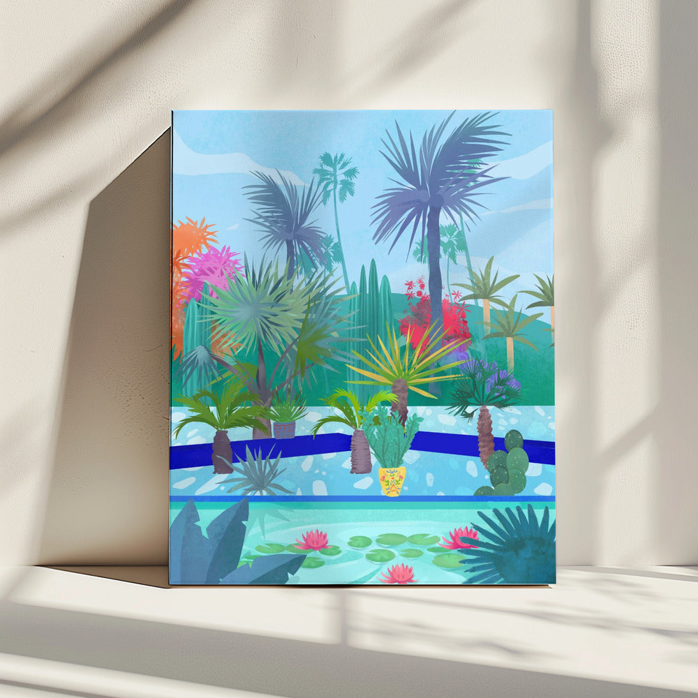 Moroccan Garden | Canvas