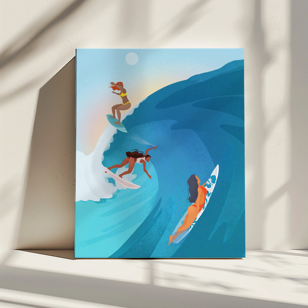 Surfers | Canvas