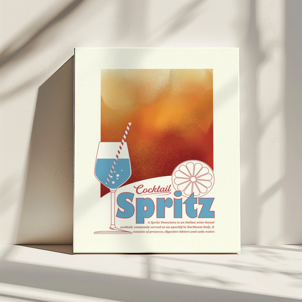 Aperol Spritz print | Canvas