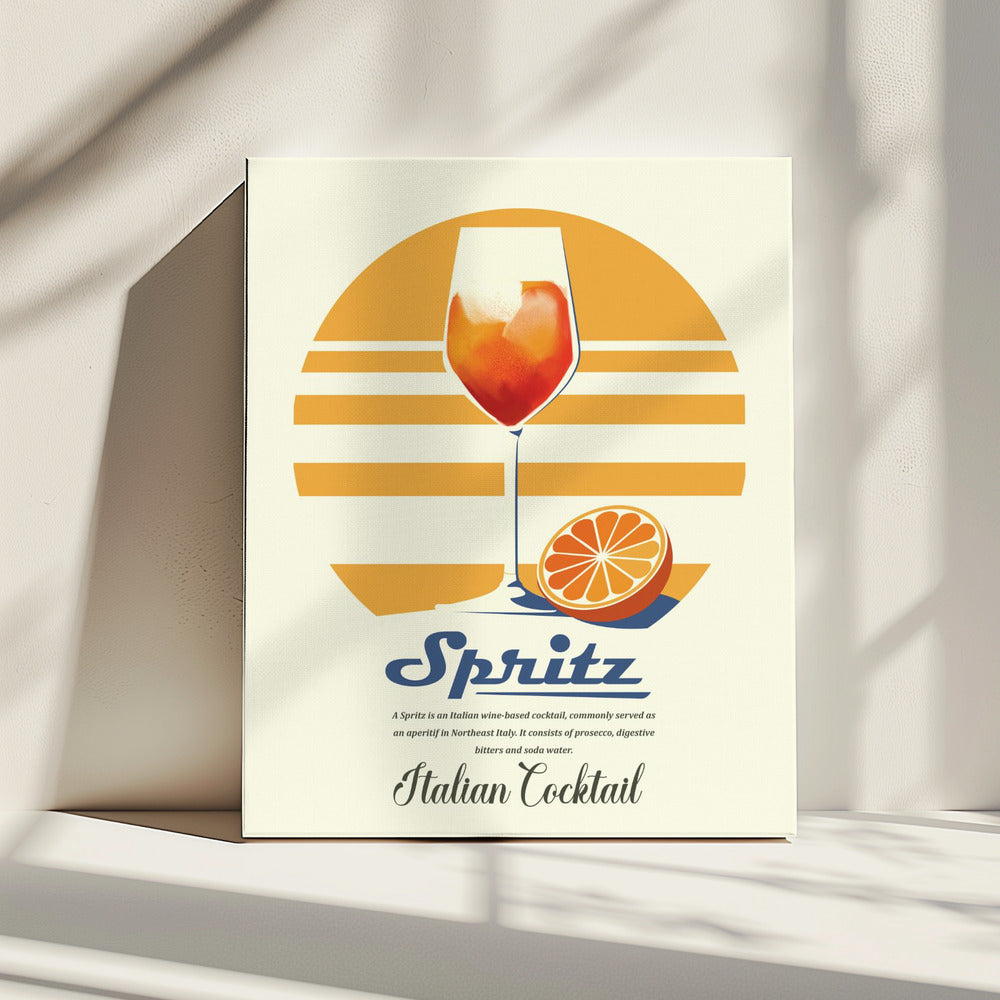 Spritz summer print | Canvas