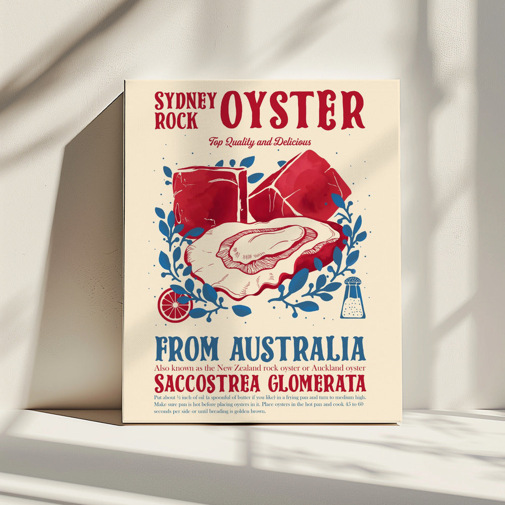 Oyster kitchen decor | Canvas