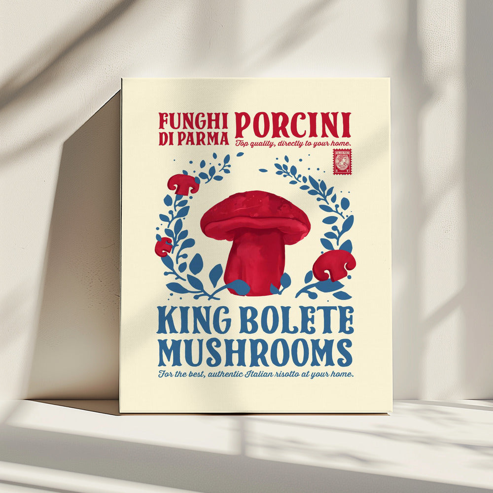 Porcini kitchen print | Canvas