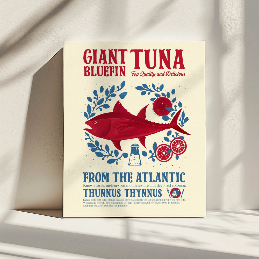 Tuna kitchen print | Canvas