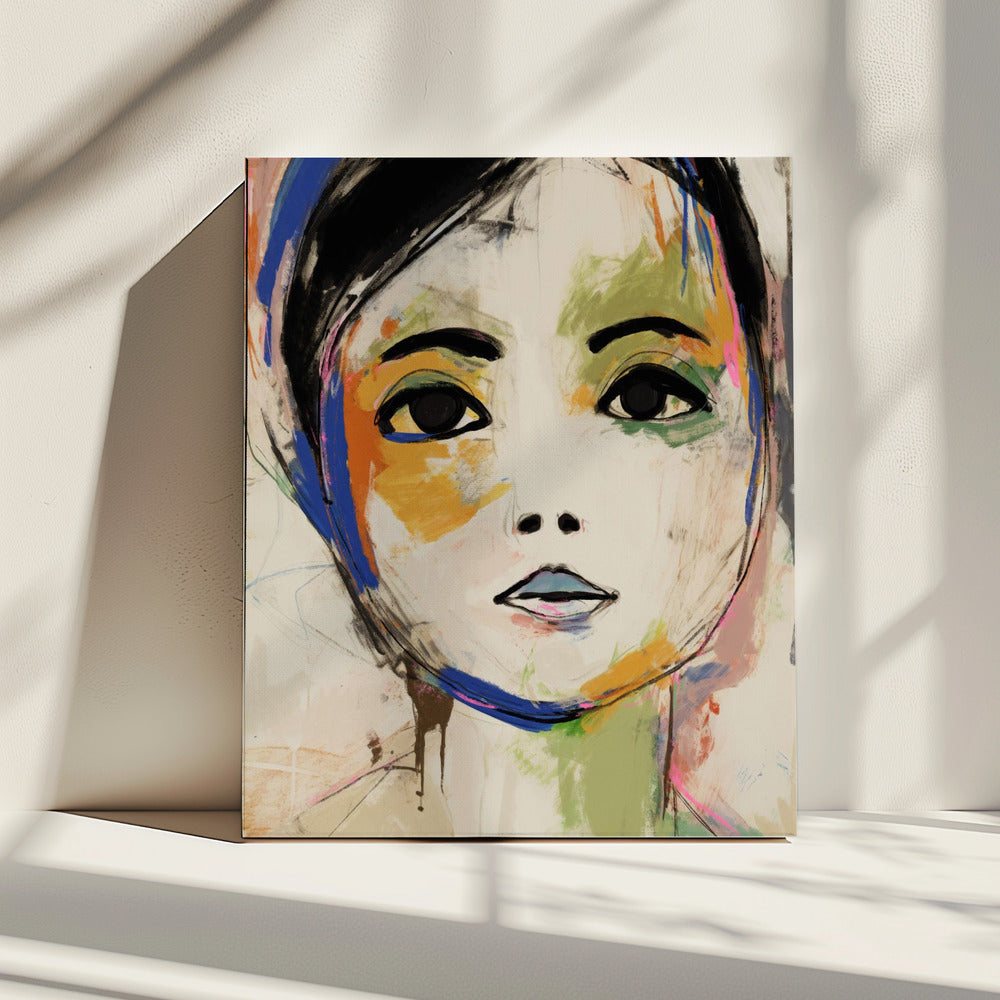 Colorful Gaze | Canvas